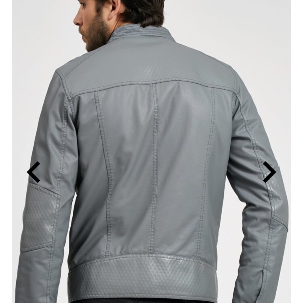 Textured Zipper Jacket - Picture 2 of 10
